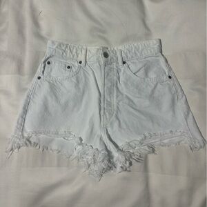 Zara High waisted denim shorts